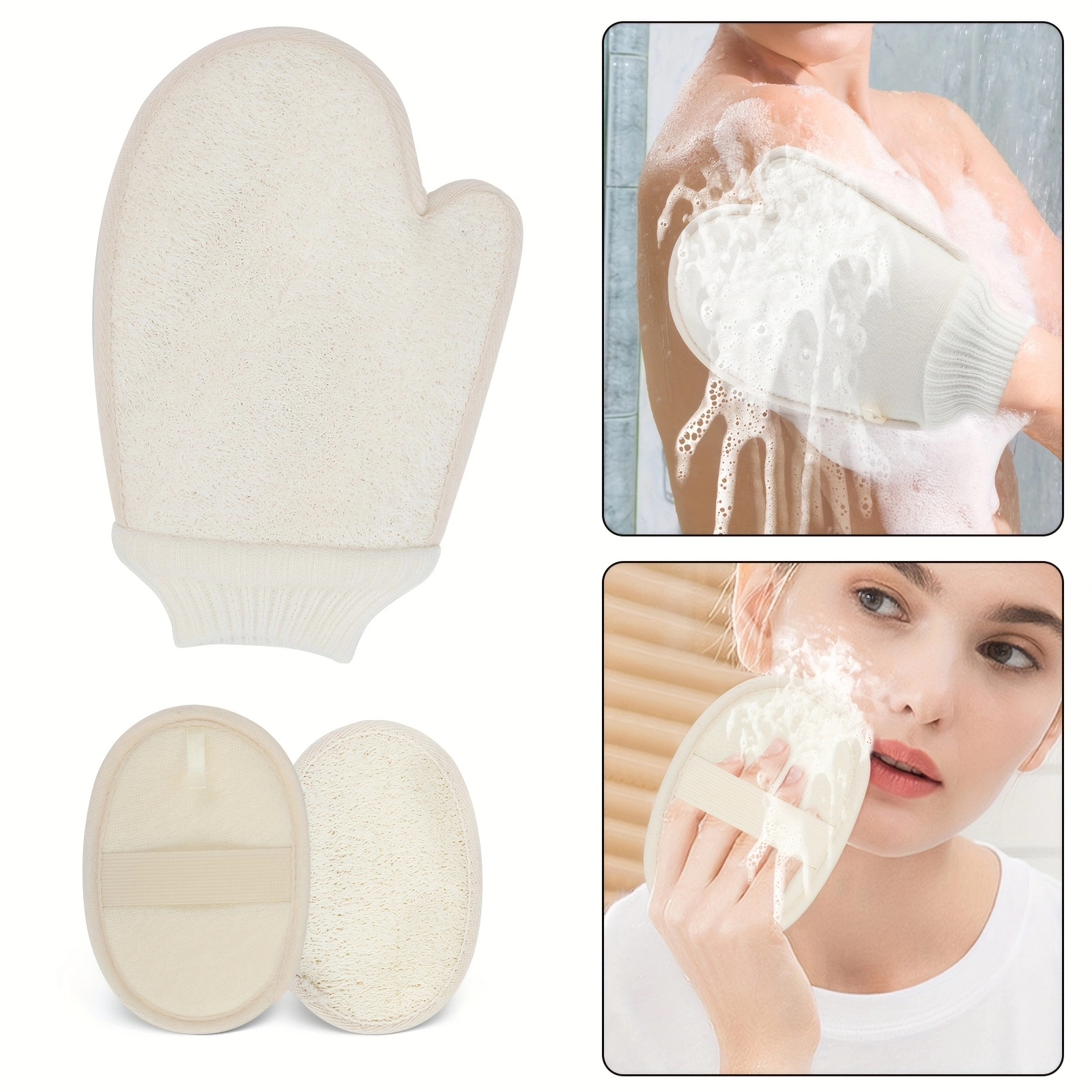 Exfoliating Body Scrubber Set - Image 2