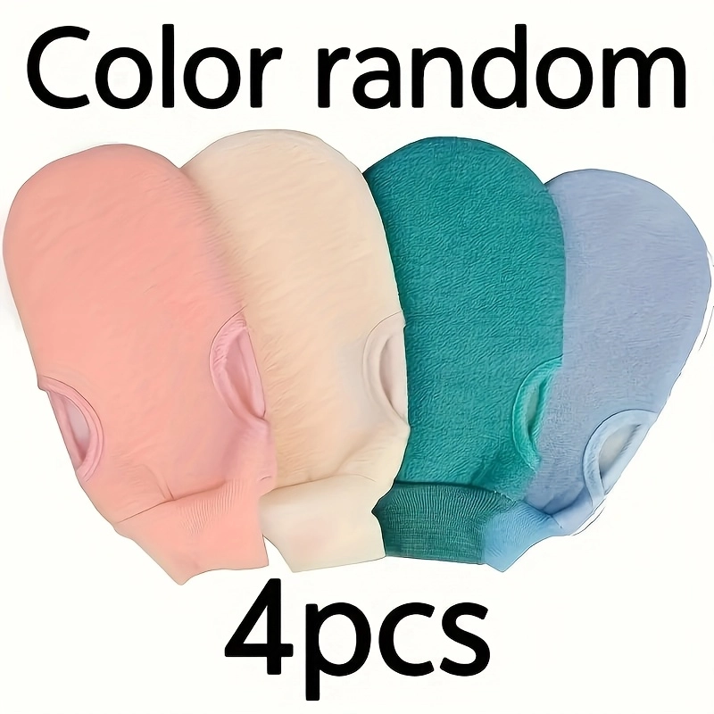Gentle Exfoliating Bath Gloves Set - Image 3
