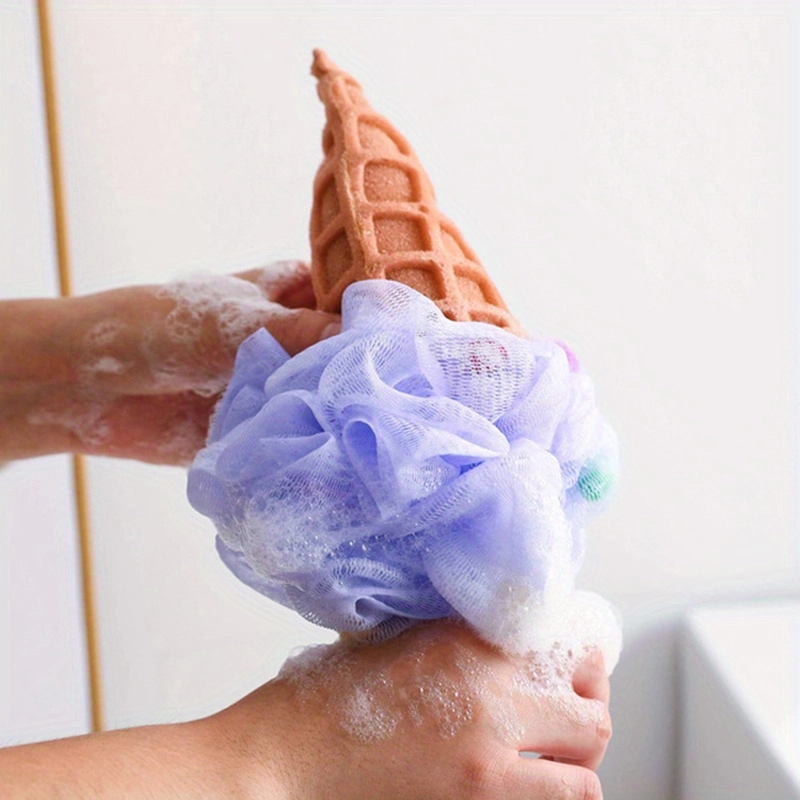 Cartoon Ice Cream Shower Sponge - Image 2