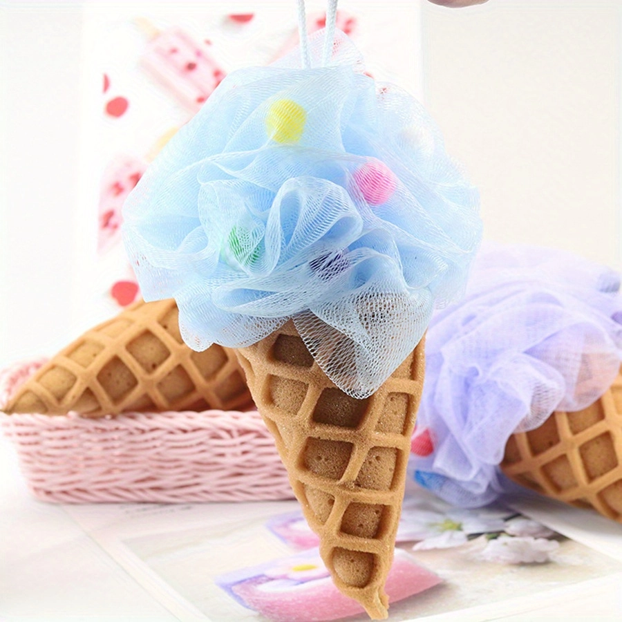 Cartoon Ice Cream Shower Sponge - Image 13