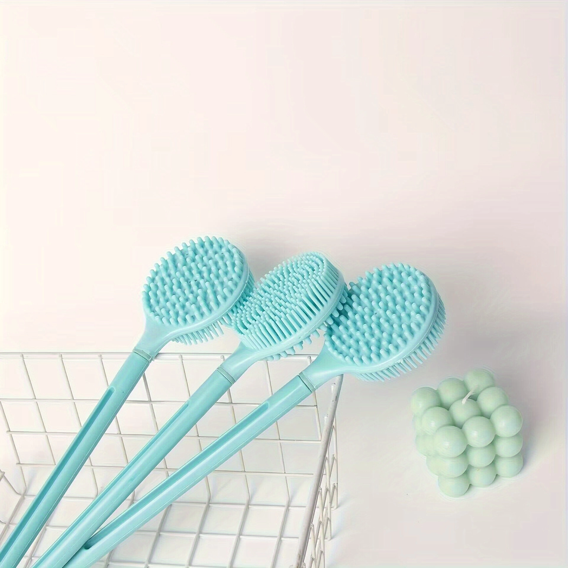 Double-Sided Silicone Bath Brush - Image 2