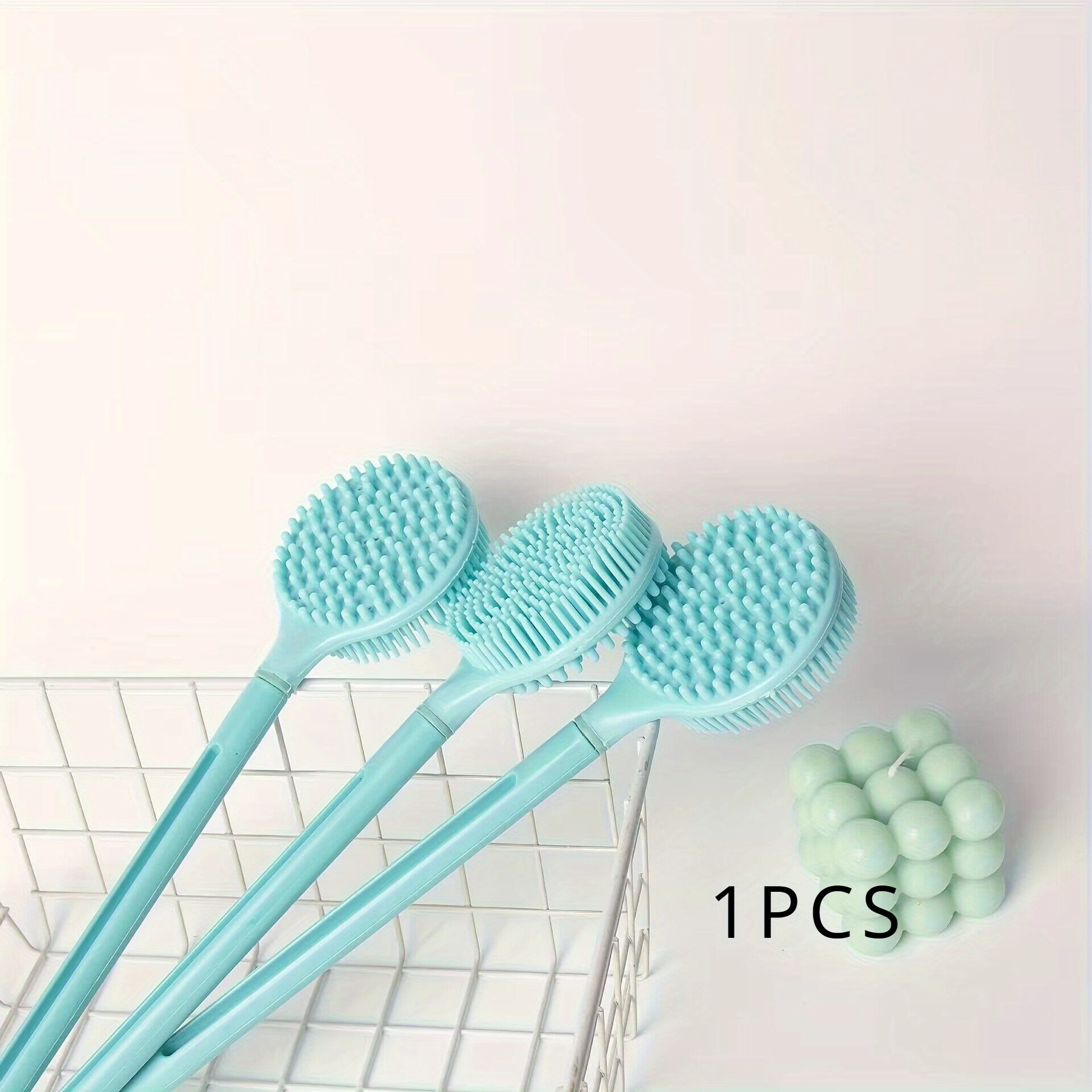 Double-Sided Silicone Bath Brush - Image 4