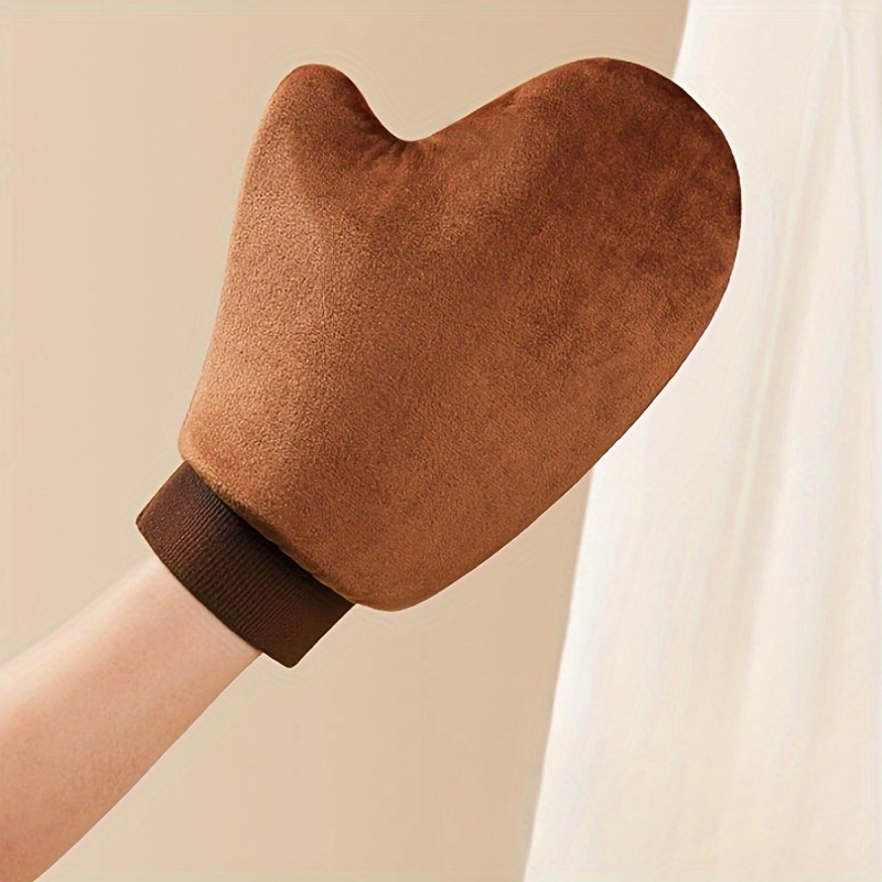 Exfoliating gloves
