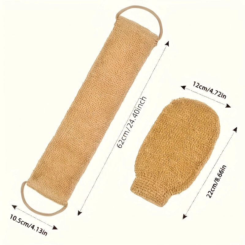Reusable Exfoliating Bath Gloves Set - Image 3