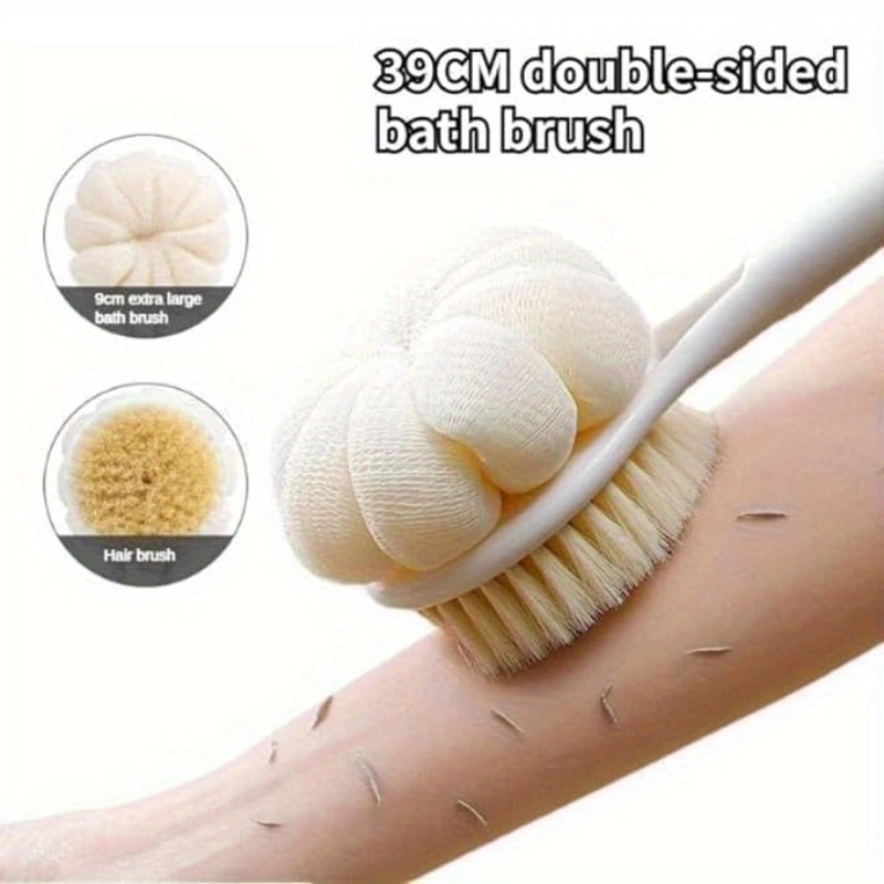 2-in-1 Long Handle Bath Br - Image 3