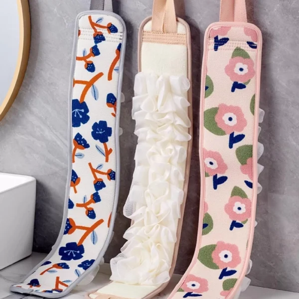 2-in-1 Long Back Scrubber