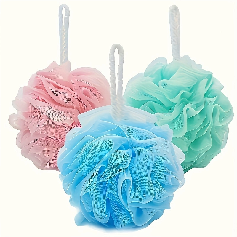 Soft Foaming Bath Loofah Set