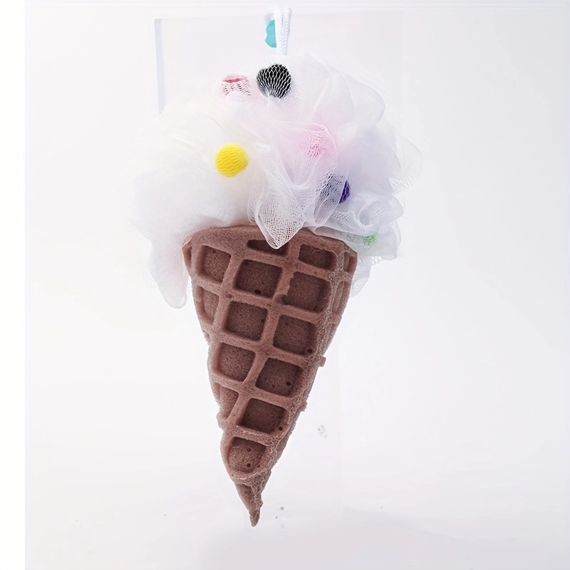 Cartoon Ice Cream Shower Sponge - Image 8