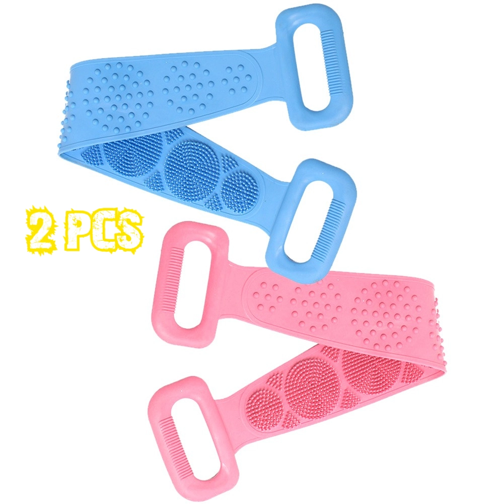 Silicone Exfoliating Back Scrubber Set - Image 5