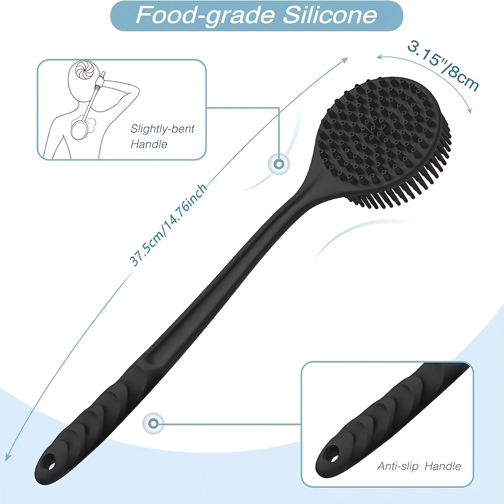 Long Handle Soft Bath Brush - Image 4