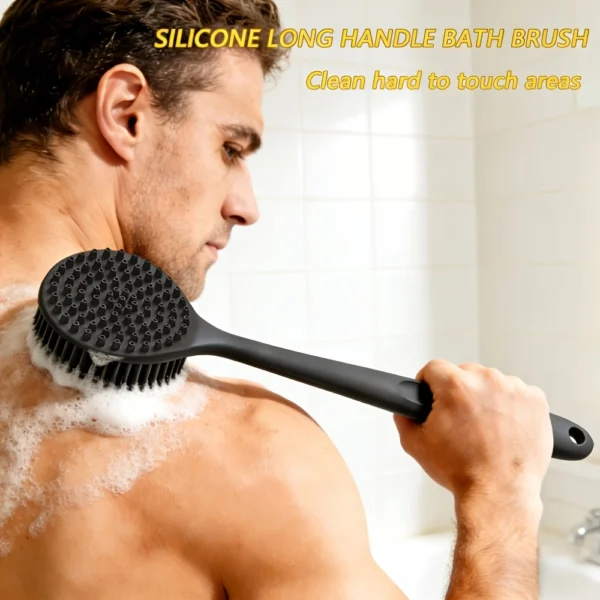 Long Handle Soft Bath Brush