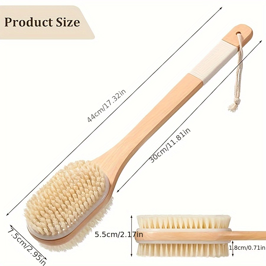 Wet and Dry Back Scrub Brush - Image 5