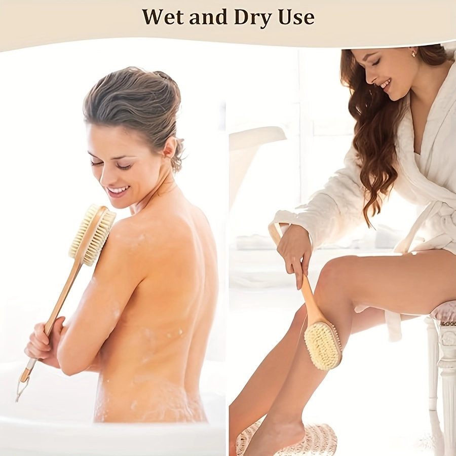 Wet and Dry Back Scrub Brush - Image 7
