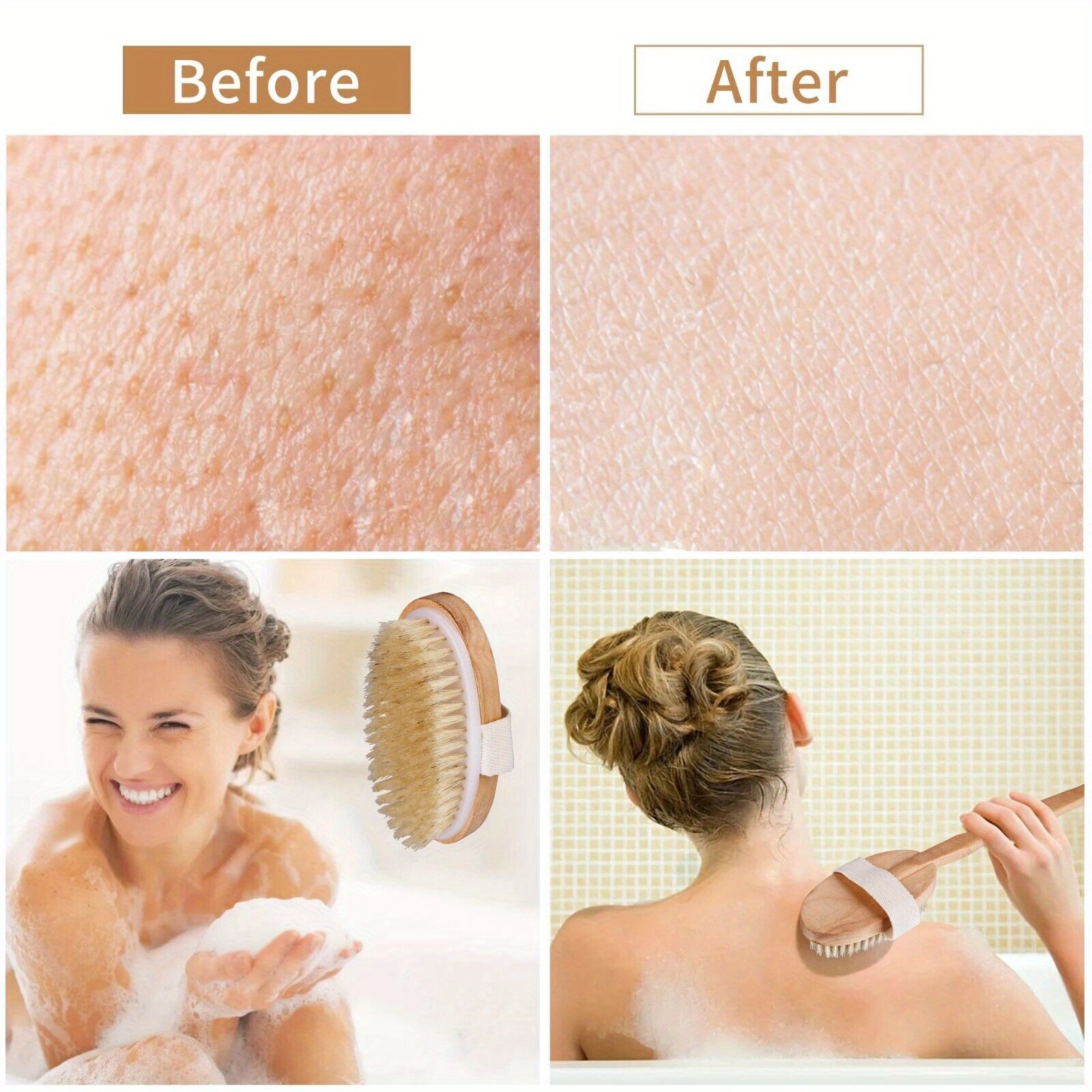 Detachable Long Handle Shower Brush - Image 9