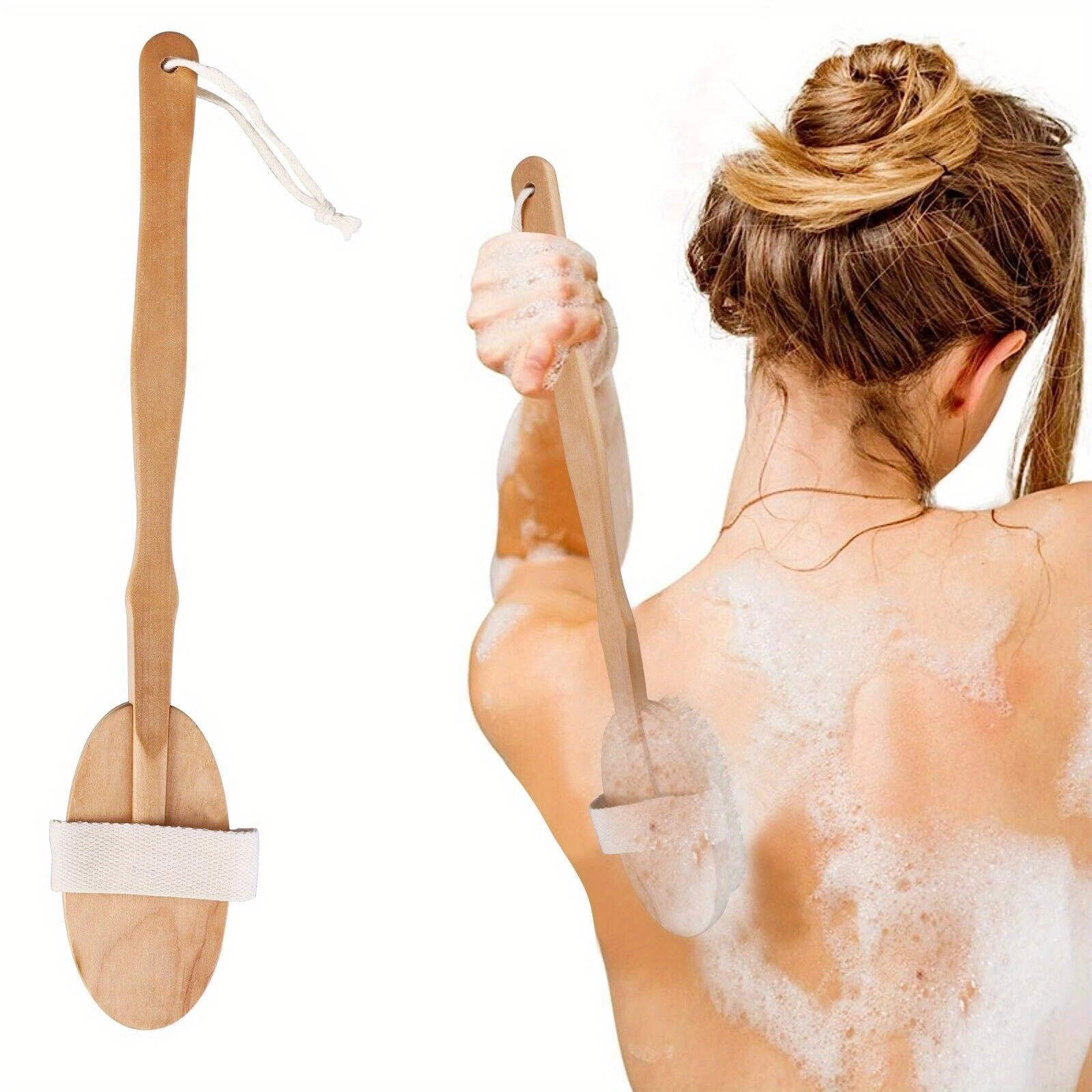 Detachable Long Handle Shower Brush - Image 12