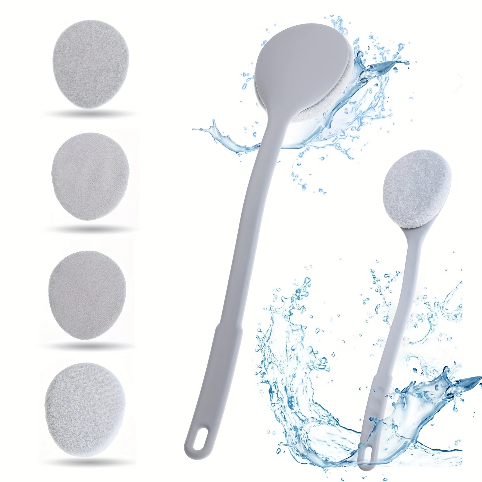 Long Handle Exfoliating Bath Brush - Image 8