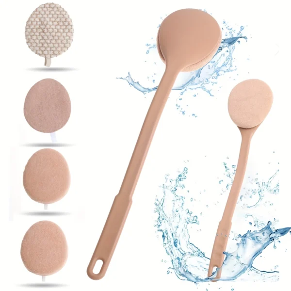 Long Handle Exfoliating Bath Brush