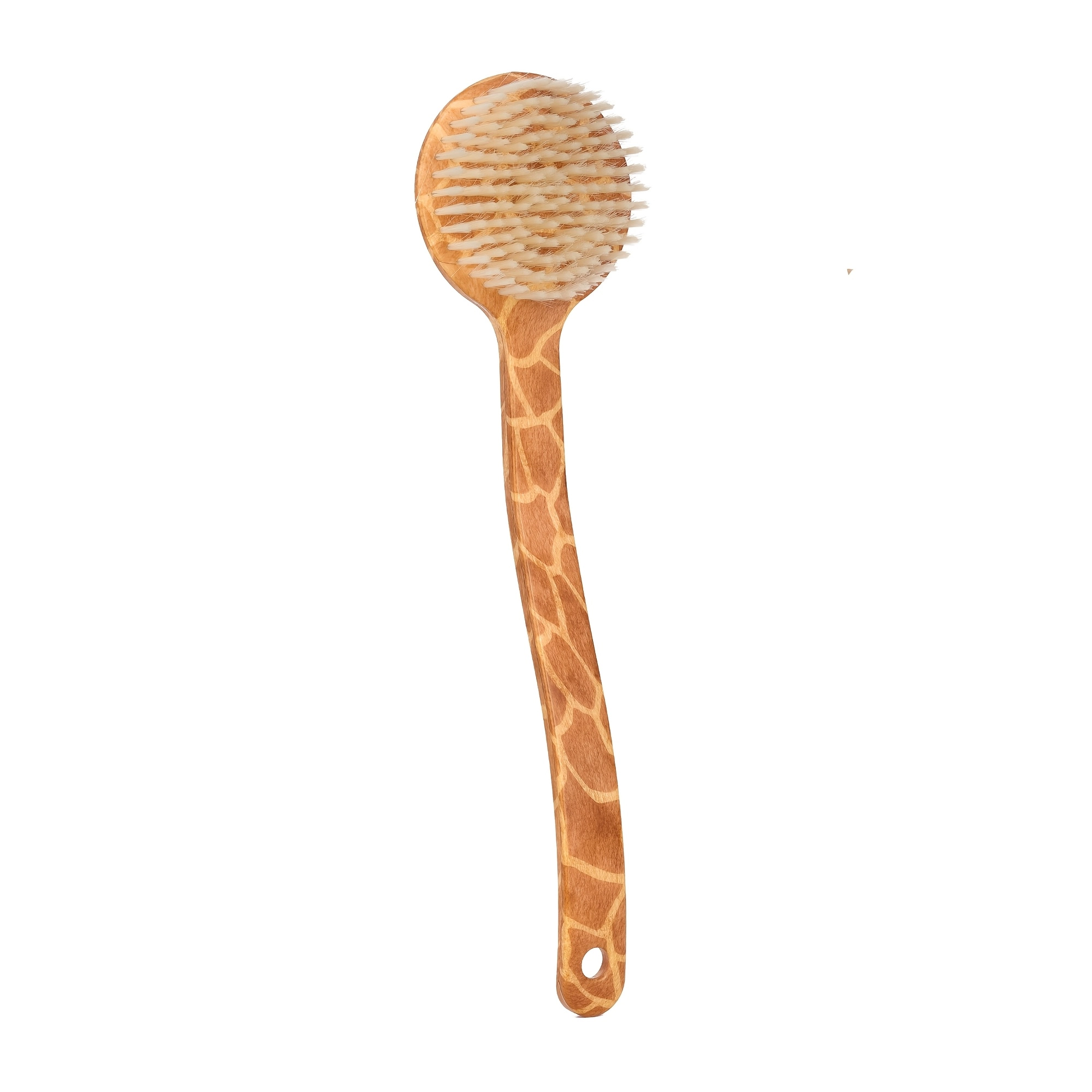 Leopard Print Long Handle Bath Brush - Image 5