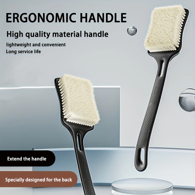 Dual-Bristle Long Handle Back Brush - Image 4