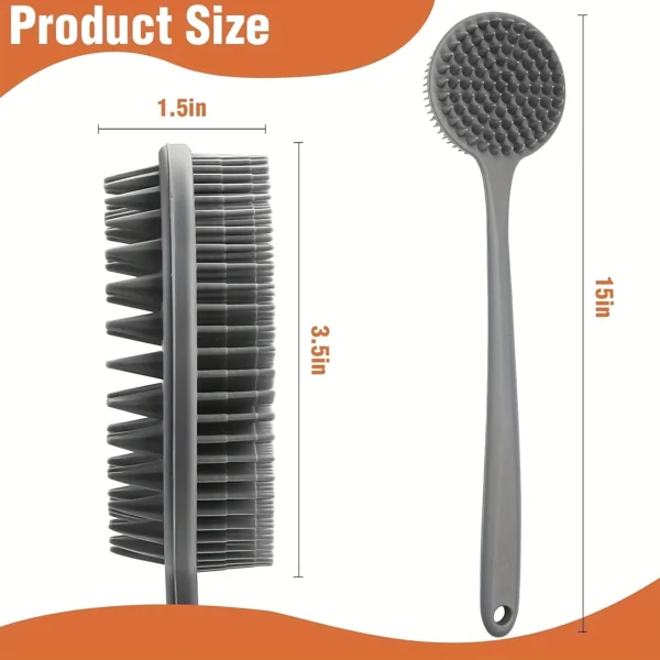 Dual-Sided Exfoliating Back Brush