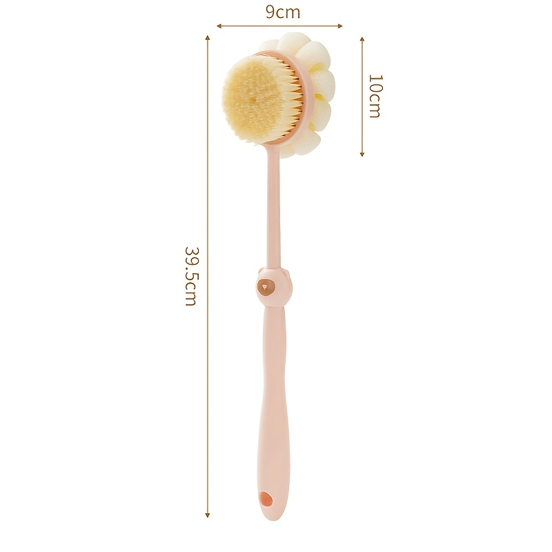 Soft & Stiff Bristle Back Scrub Brush - Image 6