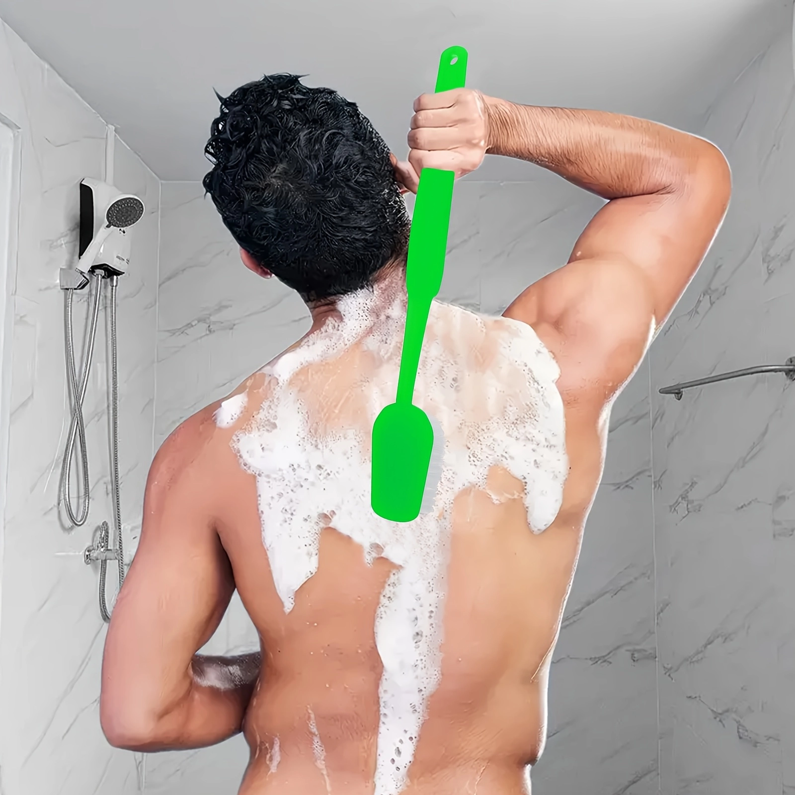 Extended Massage Back Scrub Brush - Image 2