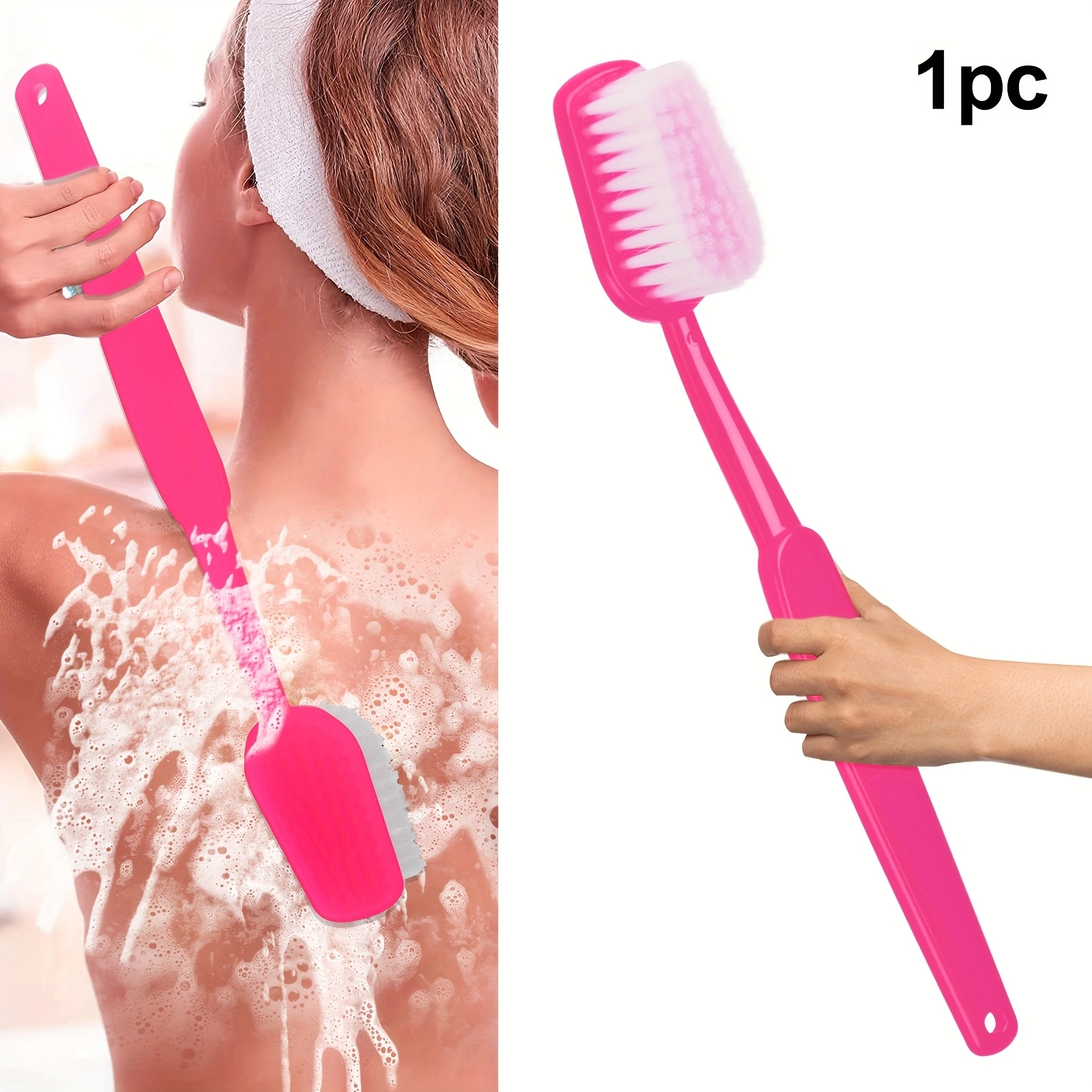 Extended Massage Back Scrub Brush