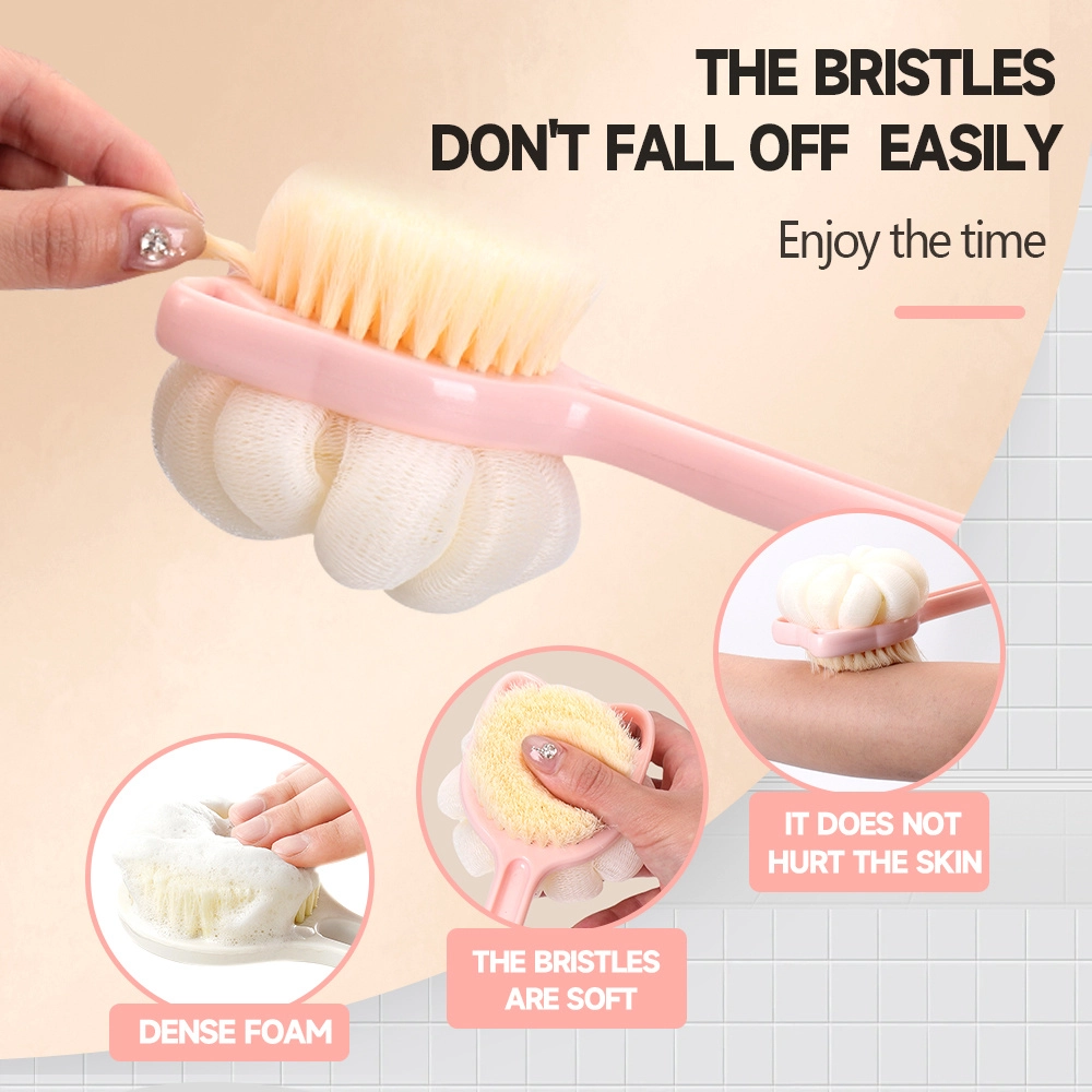 Dual-Sided Soft Bristle Shower Brush - Image 5