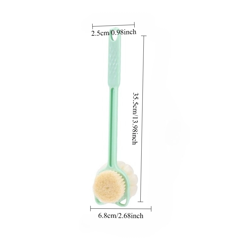 Dual-Sided Soft Bristle Shower Brush - Image 7