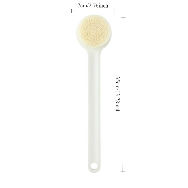 Soft Bristle Long Handle Bath Brush