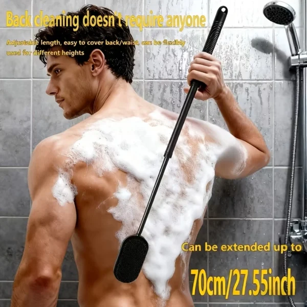 Extendable Silicone Back Scrubber