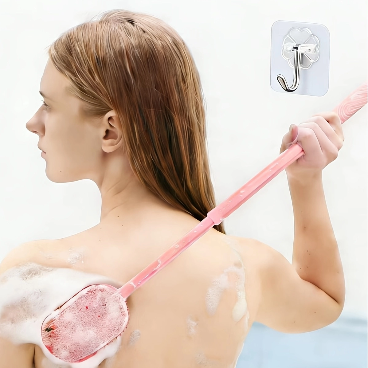 Extendable Silicone Back Scrubber - Image 6