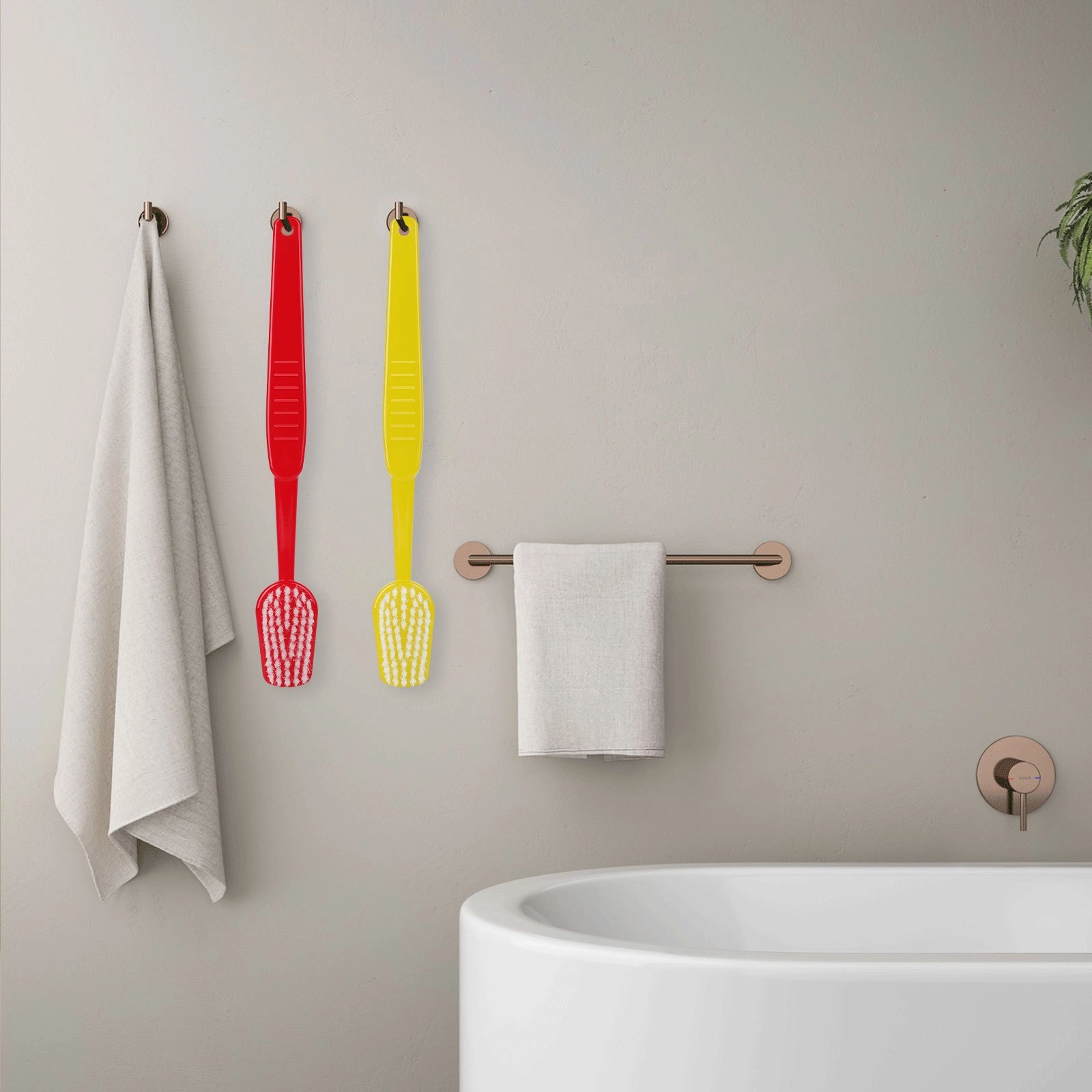 Long Handle Gentle Back Scrubber - Image 8