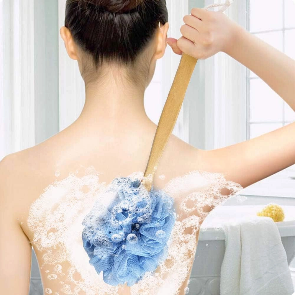 Loofah Sponge Back Scrubber Brush - Image 3
