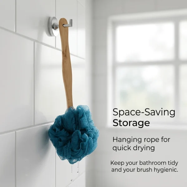 Loofah Sponge Back Scrubber Brush