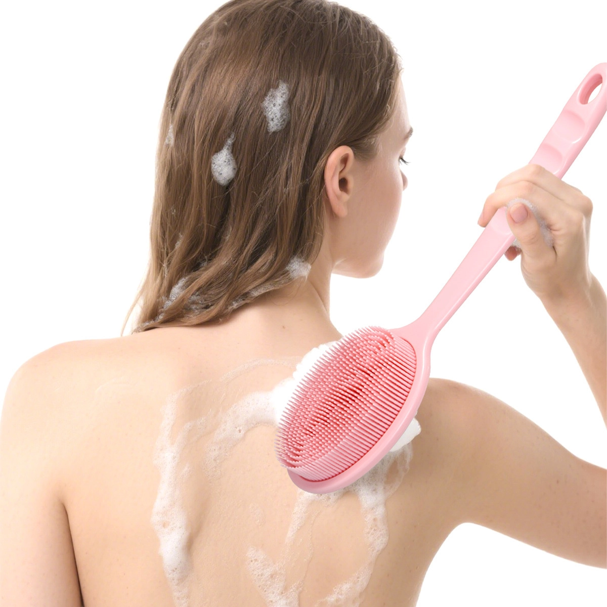 Double-Sided Long Handle Body Brush - Image 4