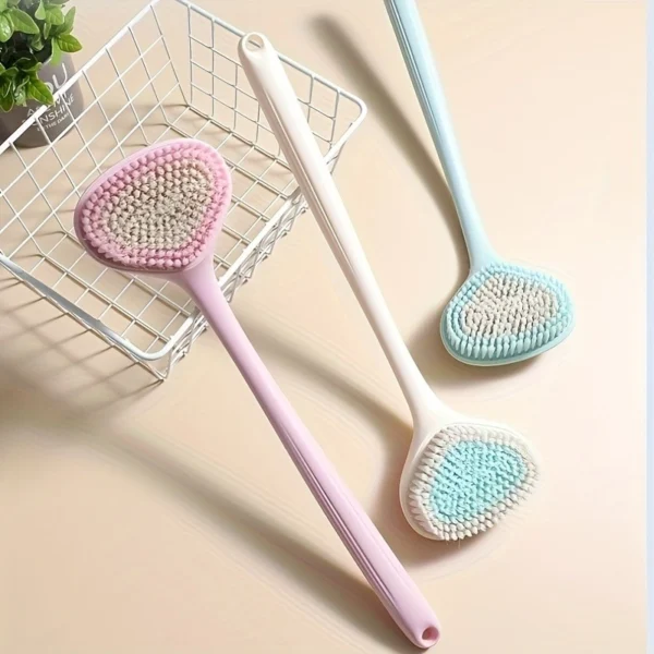 Large Soft Bristle Back Bath Brush