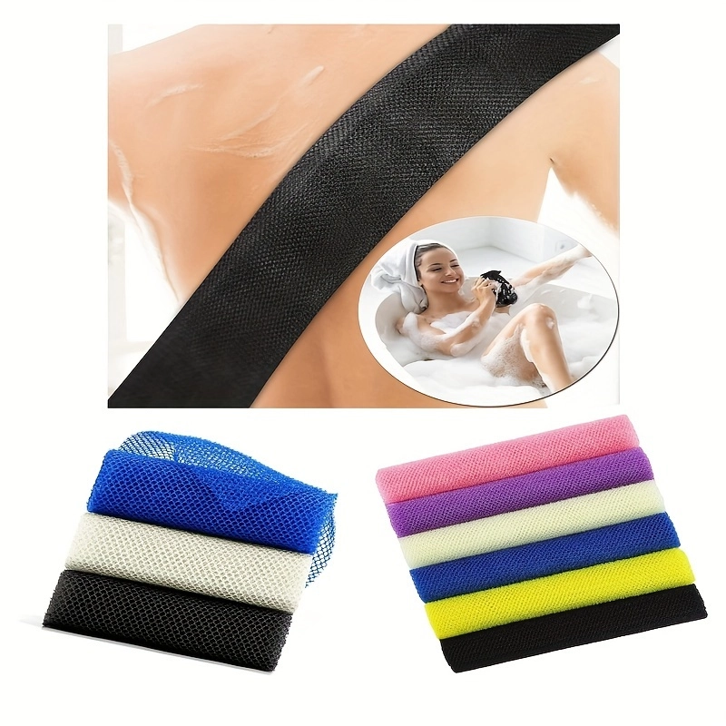Nylon Exfoliating Back Scrub Towel - Image 4
