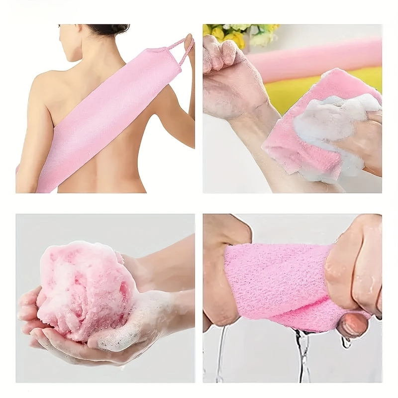 Quick-Drying Microfiber Back Scrubber Towel - Image 3