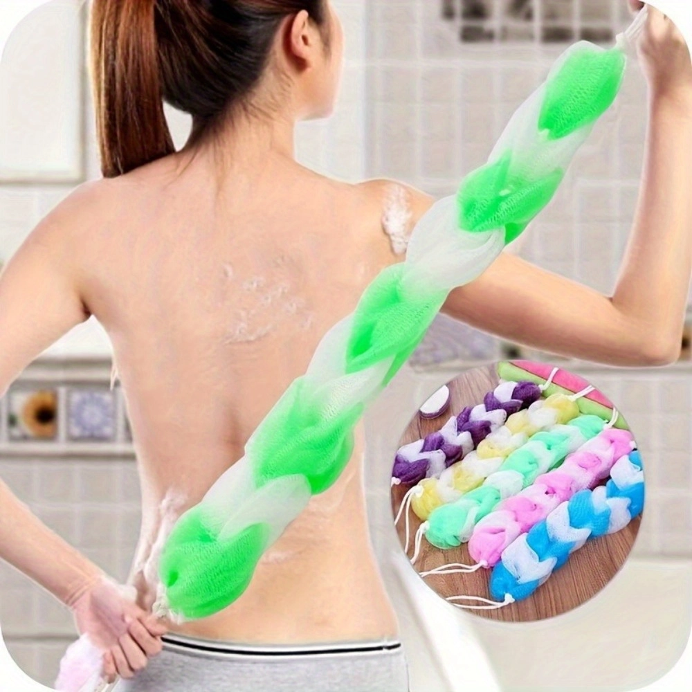 Exfoliating Mesh Back Scrubber Towel - Image 6
