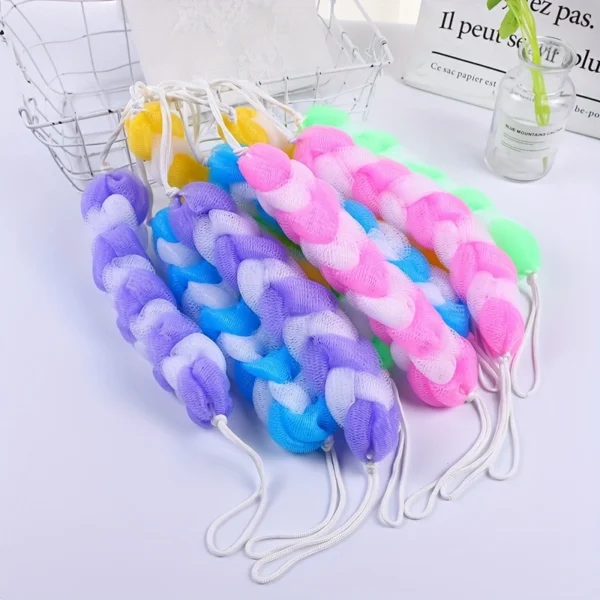 Exfoliating Mesh Back Scrubber Towel