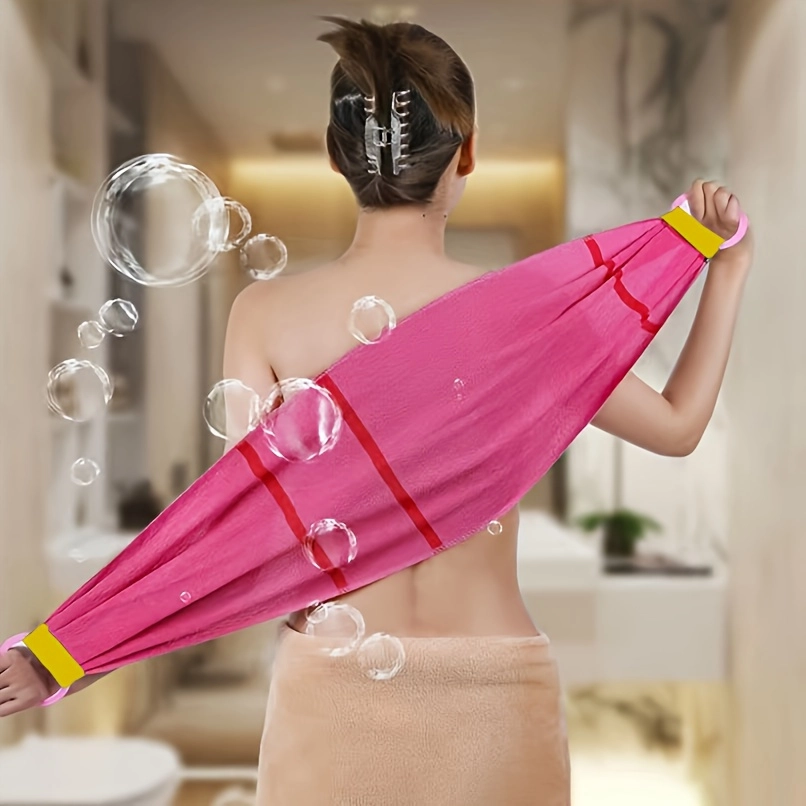 Gentle Striped Back Scrub Towel - Image 10