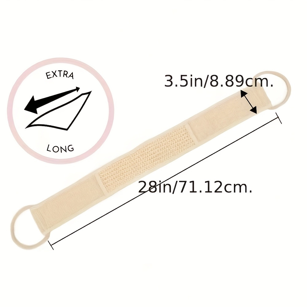 Dual-Sided Exfoliating Back Scrubber Towel - Image 5