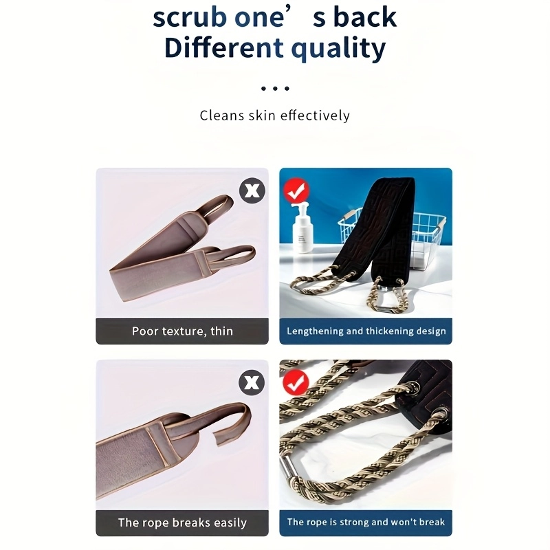 Long Handle Exfoliating Back Scrubber - Image 7