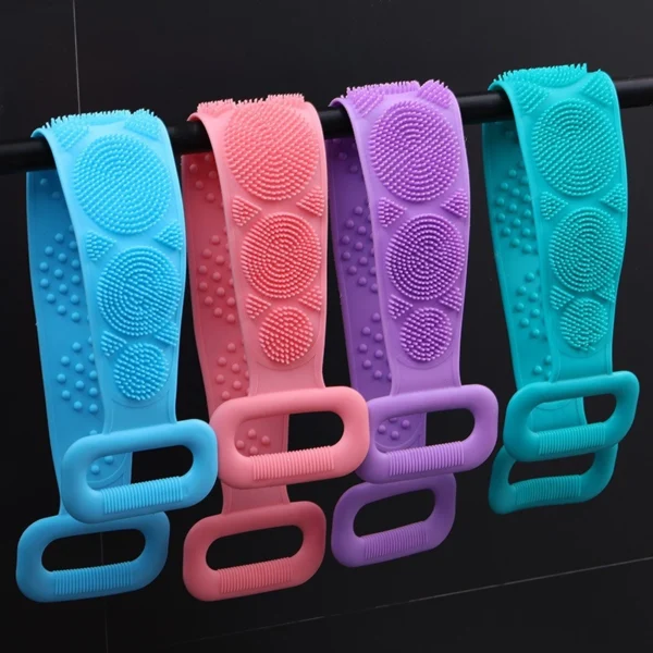 Silicone Body Scrub Brush Set