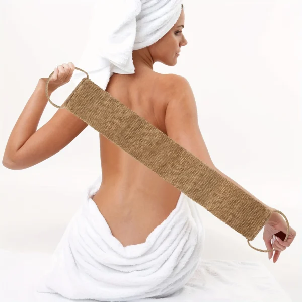 Ramie Exfoliating Back Scrubber Set