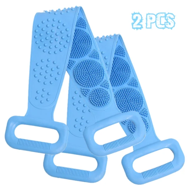 Silicone Exfoliating Back Scrubber Set