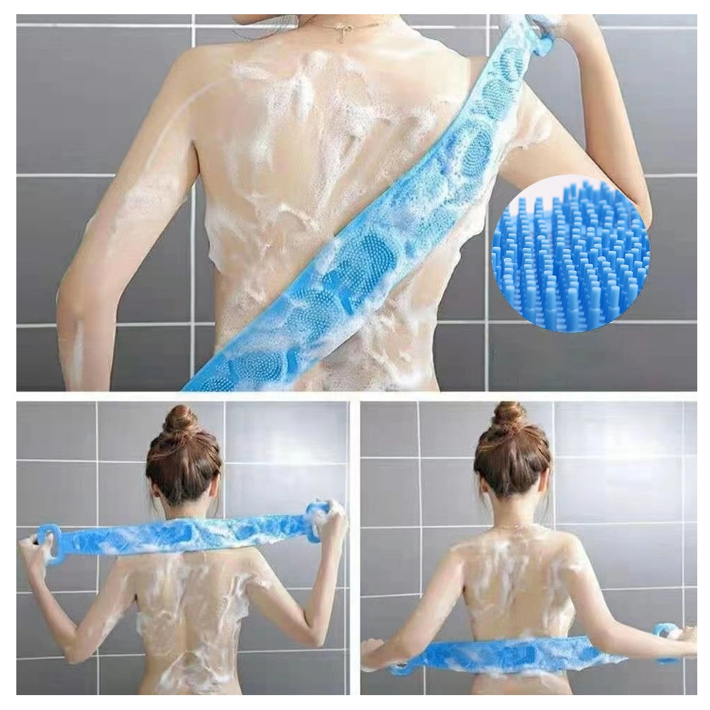 Silicone Exfoliating Back Scrubber Set - Image 3