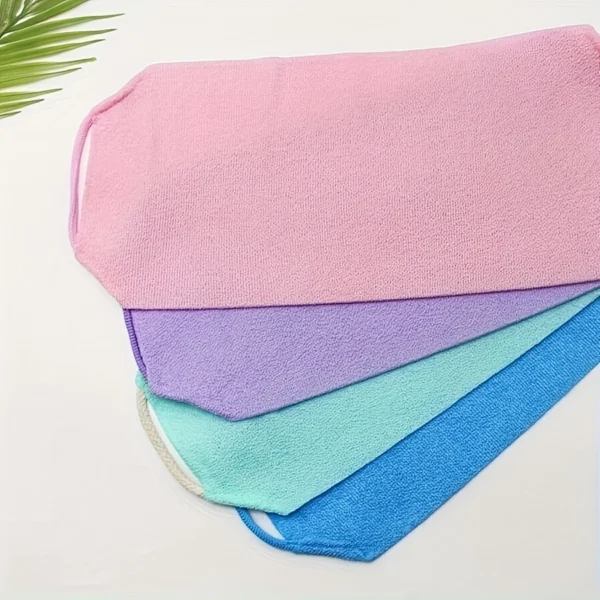 Long Strip Exfoliating Back Scrubber Set