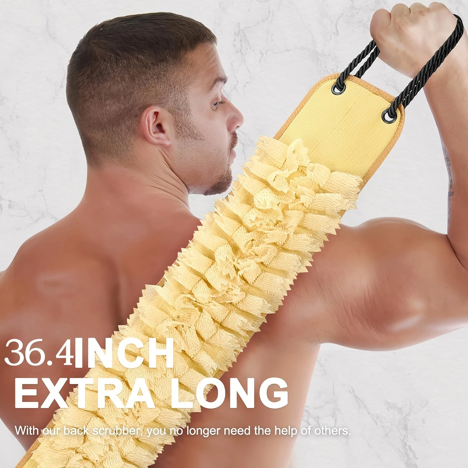 Extra Long Non-Slip Back Scrubber